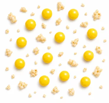CRUNCHY BOLLETJE GEEL (1KG)