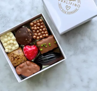 Ballotin Pralifino pralines +/- 30 stuks